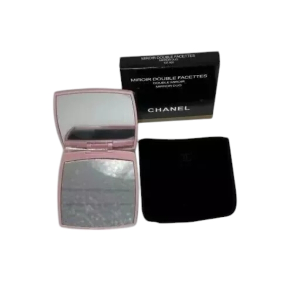 Chanel Compact Pocket Mirror Duo Double Facette (Authentic) NWT/NIB - Pink - Picture 2 of 5